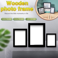 1pc Picture Frame Wooden Decor Photo Frame Wall Table Decor Picture Frame