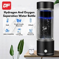DF.os 200 ml Hydrogen And Oxygen Separation Water Bottle Filter Machine Alkaline Electrolyzed Rechar