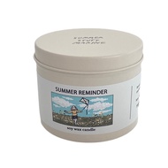 Summerstuff.marine - Summer Reminder soy wax candle (180g) ของขวัญ เทียนหอม ไขถั่วเหลือง