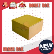 Donut Box Cardboard Donut Sponge Box/ Donut Box/ Square Dinut Box/ Kraft Donat Cardboard/ 12 x 12
