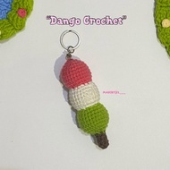 GANTUNGAN [Madebysel] Dango Crochet Keychain | Knitted Dango Keychain