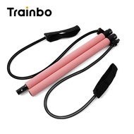 Trainbo Portable Pilates Bar Kit With Resistance Band Yoga Fitness Exercise Pilates Stick