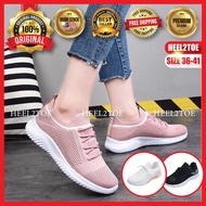 converse original HEEL2TOE Nike Fiyknit Pink Runing Gym Sport Sandal Shoes Sneakers Women Kasut Perempuan Wanita Sukan H