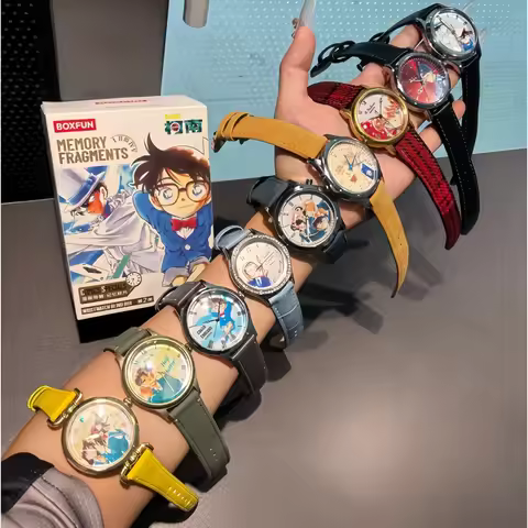 Hot Original In Stock Maiwa Detective Conan Watch Series 2 Blind Box Mori Memory's Fragments Kaito K