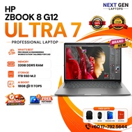 【BRAND NEW - 3 Yrs HP Onsite Warranty】HP ZBook G12 Ultra 7 14" Engineering Workstation Laptop | 32GB