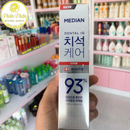 Kem Đánh Răng Giúp Trắng Răng Giảm Ố Loại Bỏ Mùi Hôi Chống Sưng Nướu Median Dental IQ 93% Toothpaste