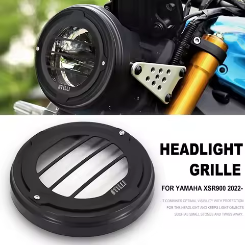 Motorcycle Headlight Protector Grill Light Lamp Cover Front LED Protection For Yamaha XSR 900 xsr900