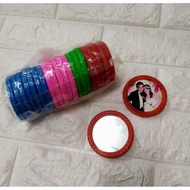 12pcs/pack MINI CIRCLE MIRROR (Assorted)