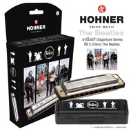 Hohner® The Beatles ฮาร์โมนิก้า 10 ช่อง คีย์ C รุ่นพิเศษ วงลาย The Beatles + แถมฟรีเคสลาย The Beatles ** Limited Edition **