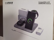 (全新未拆) ITFIT 夜燈無線充電板 (包括30W旅行充電器) ITFIT Night-light wireless charger with 30w travel adaptor