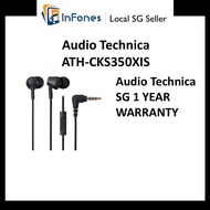 AUDIO TECHNICA ATH-CKS350XIS | 1 YEAR AUDIO TECHNICA SG WARRANTY
