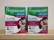 【有現貨】 ㊗㊒➳㊥❤ Vitabiotics 英國助孕維他命 Pregnacare 孕前維他命 男女配方 一個月份