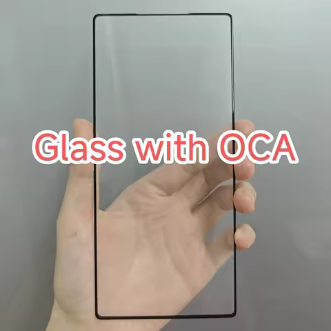 High quality touch screen front outer glass with OCA for ZTE nubia Z70 Ultra // Z70S Ultra // Z80 Ul