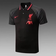 Liverpool men football jersey polo soccer jersey