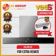 Vees 1600M3/Hr Strong Suction Designer Hood Dh-10 Cooker T-Hood