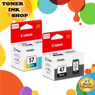 CANON CL57 CL57S PG47  COLOR CARTRIDGE FOR CANON E410 E470 PRINTER INK