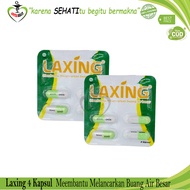 Kapsul Laxing Isi 4 Pencahar BAB  Herbal Alami Pelancar Pub