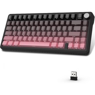 ATTACK SHARK X85 Wireless Mechanical Gaming Keyboard with Knob Hot Swappable 75% Gasket RGB BT/2.4GH