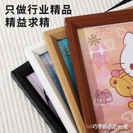 Photo frames/ornaments 相框/摆件  拼图定制 情侣礼物 实木1000片拼图相框木制裱框框架70x50和75x50厘米1314片专用通用