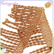 MOILYGOODSG Fringe Trim, Bullion Fringe Trim Gold Bullion, DIY Decoration Curtains Sofa