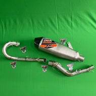 Prospeed New TX CRF 250 Rally Exhaust - CRF Rally Old