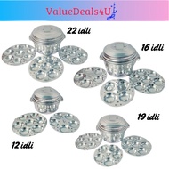 Restaurant Idly Pot Anodized Aluminium Idli Steamer Pot 12 16 19 22 idly Pot Bigger Size Idli