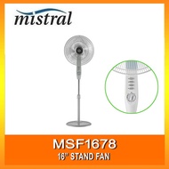 MISTRAL MSF1678 16 Inch Stand Fan WITH 2 YEARS AGENT WARRANTY