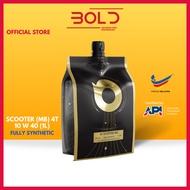 BOLD SIRIM SCOOTER OIL 4AT 10w40 1L MB Fully Synthetic Engine Oil Minyak Hitam Skuter Motor 10w-40 (