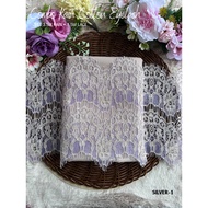 (MIX COLOUR) Combo Eyelash Lace X Cotton Toyobo By Inspirasi Amira Kota Bharu