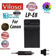 LP-E8 Charger for CANON LP-E8 550D 600D Rebel T3i T2i DSLR Camera AC