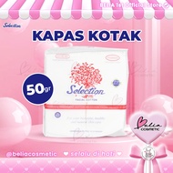 YOUTH SELECTION Facial Cotton 50s | Made from 100% pure cotton & hygienic, safe for facial skin Cott