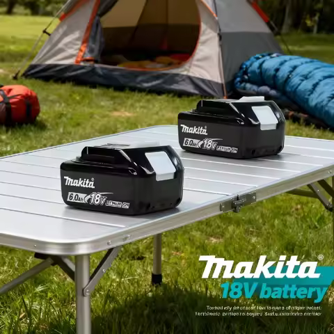 ஐ➹Original Makita battery, makita 18v 6.0Ah battery, Makita DTW700 DDF487 DGA404 DTD173 DJV182 HR140