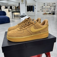 AF1 Wheat Color Shoes Men Women Casual Sneakers Increase Height