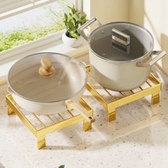 全城熱賣 - 浴室 廚房置物架 臺面燒水壺鍋架 拐轉角防燙小型三角鐵架子 放平底鍋支架