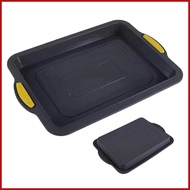 Quarter Sheet Pan Rectangle Reusable Multi-Functional Bakeware 9x13 Inch Sheet Pan for Baking for Je