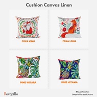 40x40 Canvas Cushion Cover - Cover Only