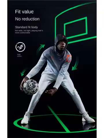 RIGORER Austin Reaves Basketball Sports Shirt Training Running Casual Sports Tops Pullover Hooded Au