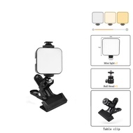 Wireless Rechargeable LED Clip Table Lamp 2000mAh Metal+Plastic 2500K-6500K 3 Modes Reading Working 