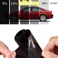 WITAKEY 1Roll 50x3m Car Foils, Sun Shade  UV Protection Window Tint Film, Durable VLT 1%-50% Scratch