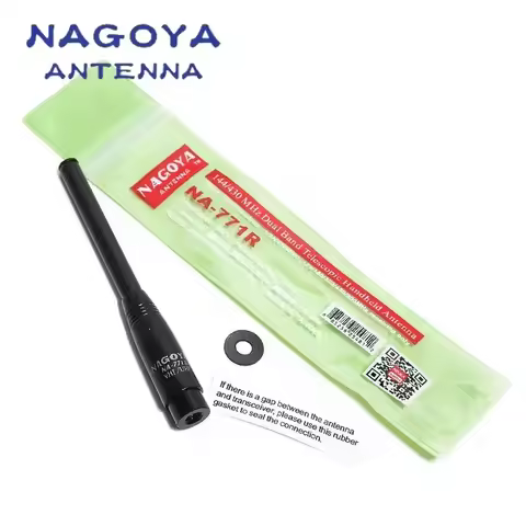 NAGOYA NA-771R Telescopic Handheld Antenna VHF/UHF SMA-Female SMA-Male Dual Band for YAESU Baofeng U