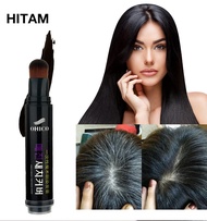 OHICO Pen Warna Rambut Pen Tanpa Air Berus Warna Rambut Temporan Menutupi Rambut Putih 20ml