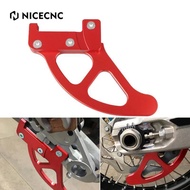original NICECNC For GasGas 2021-2023 EC 300 250 250F 350F Rear Brake Disc Guard For Husqvarna TE 30