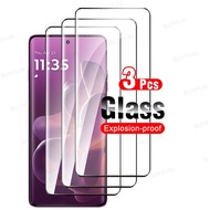 3Pcs Curved Protective Glass For Motorola Edge 60 Fusion 50Fusion 50 Pro 40 Neo 50Ultra Moto G85 Tem