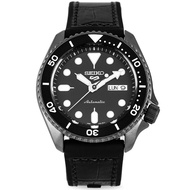 Seiko 5 Sports SRPD65 SRPD65K3 SRPD65K Black Silicone Automatic Mens Watch