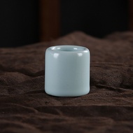 Ru Kiln Lid Holder Ceramic Teapot Lid Holder Tea Bowl Lid Bowl Holder Kung Fu Tea Set Accessories Te