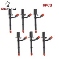6PCS 7N-0449 7N0449 Fuel Injector Pencil Nozzle set 22808 for CAT 120G 130G 140G D4E D5B D6D Crawler