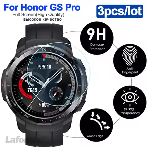 For Honor Watch GS Pro Tempered Glass Screen Protector Film Guard 9H Smart watch Protector Guard Cov