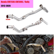 Slip-on Motorcycle Exhaust Full Systems 51mm Exhaust For Honda CRF250L CRF300L/RALLY CRF250L CRF300L