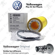 Original Volkswagen Oil Filter for Beetle Golf Jetta Passat Audi A3 A4 A5 RS3 TT (06D 115 562)