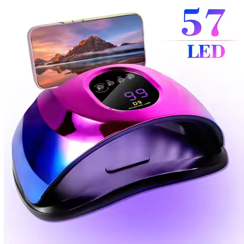 Professional 57LED UV Nail Lamp Dryer Laser Color for UV Gel Nails Polish Fast Curing Dryer Manicure